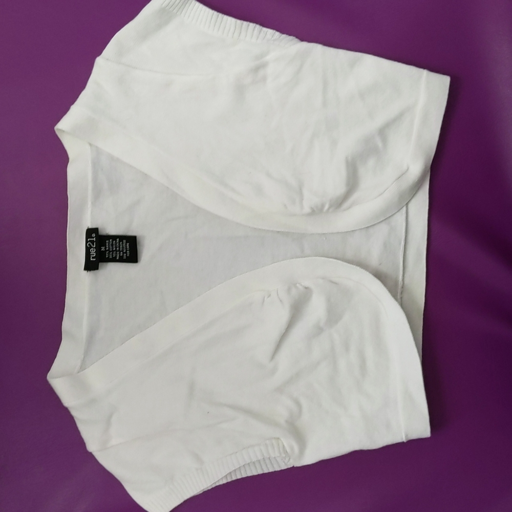 Short sleeve half jacket